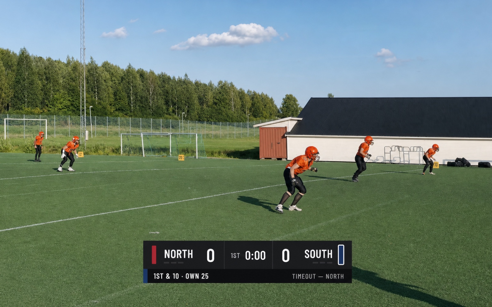 Goodstuff Scoreboard — Sändningsgrafik som styrs från telefonen.